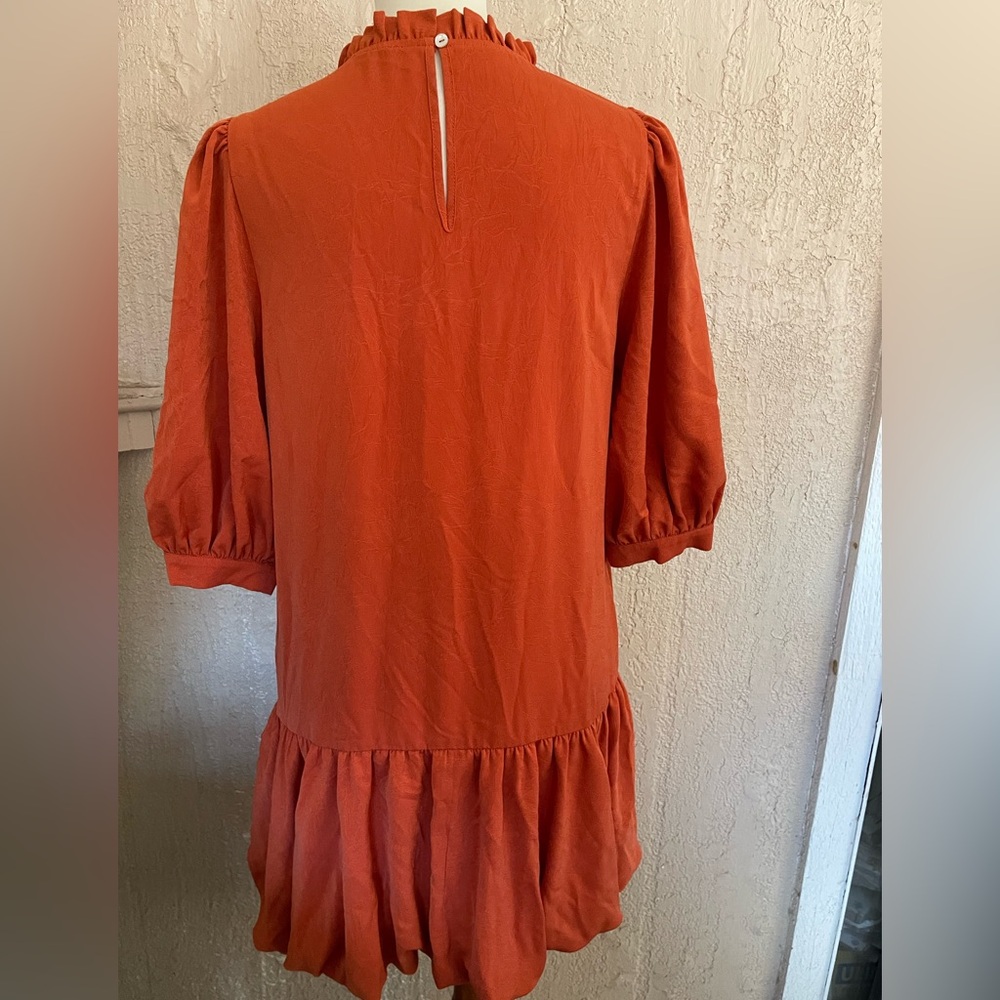 JODIFL Orange Ruffle Dress - Picture 5 of 5
